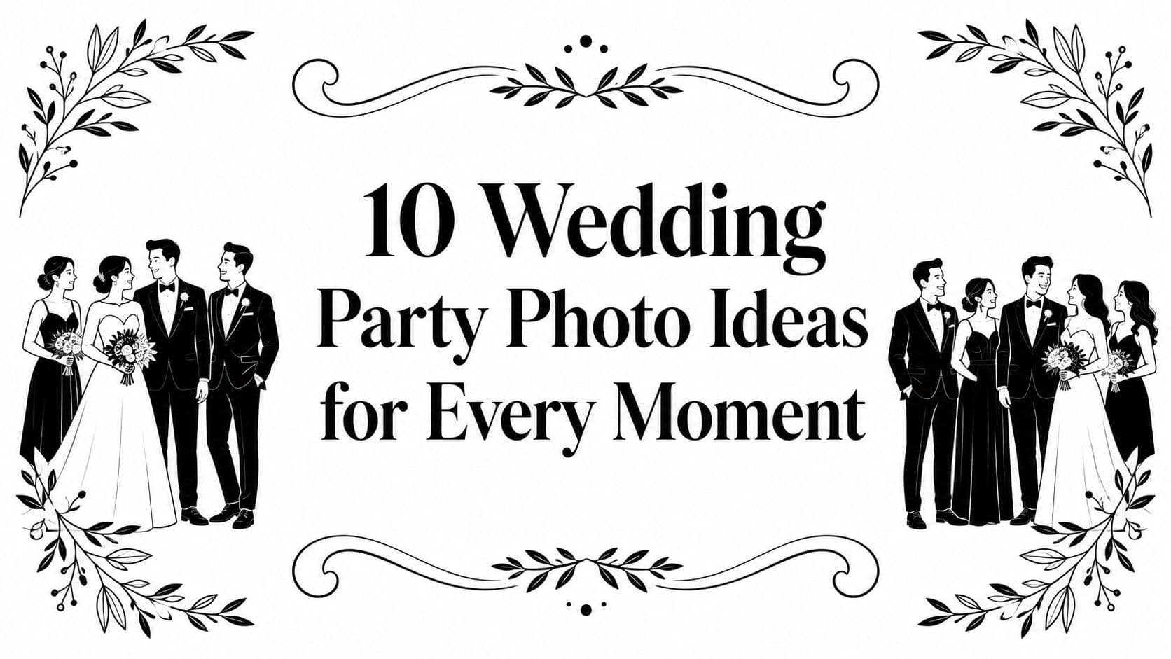 10 Wedding Party Photo Ideas for Every Moment